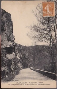 AVALLON 89 Vallée du Cousin Pont Claireau CPA Schrift gestempelt & gestempelt 1928 - Bild 1 von 2