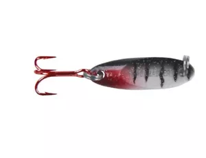 Acme Kastmaster Tungsten DR 3/32 oz - Glow Bloody Bug - Ice Fishing Spoon - Picture 1 of 1