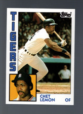 1984 Topps Tiffany Chet Lemon #611 