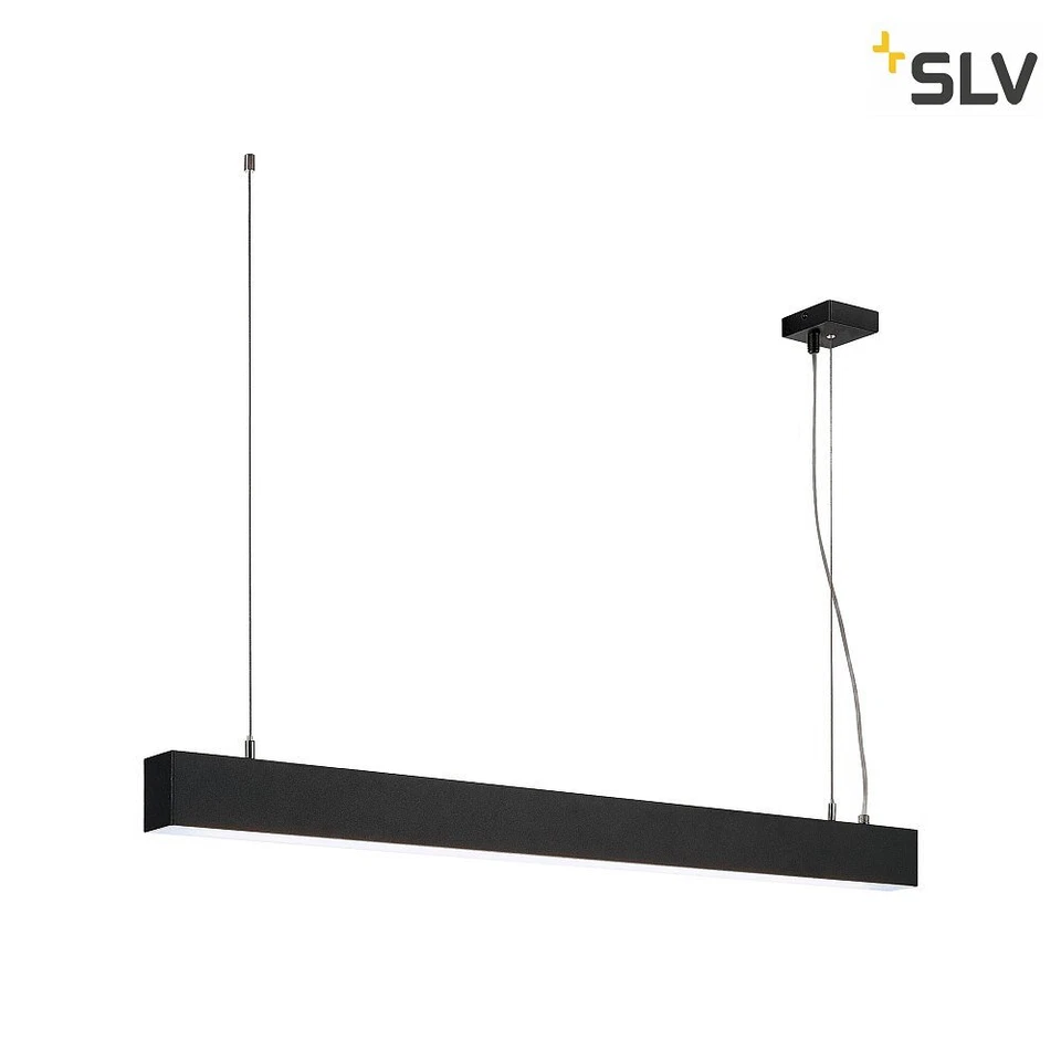 LED Profil-Pendelleuchte GLENOS, 100.5cm, UGR < 28, dimmbar 1-10V, 43W 4000K 330 - Bild 1 von 4