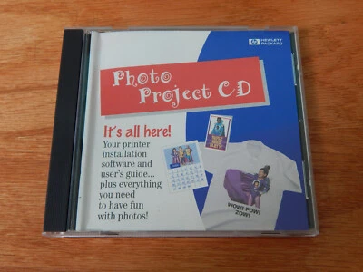 1997 HP Photo Project CD Software Version 1.1 Printer Tools and Fun with Photos - Image 1 of 4