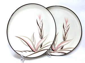 Winfield Dragon Flower 10" Dinner Plate Set 2 - Picture 1 of 10
