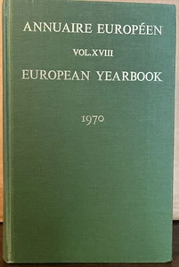 European Yearbook  Annuaire Europeen, Volume 18 (1970) - Picture 1 of 7