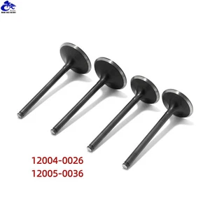 2008-2014 For Kawasaki KFX450R Intake & Exhaust Valves 12004-0026 12005-0036 ATV - Picture 1 of 5