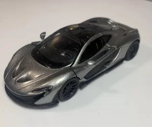 2018 Kinsmart Mclaren P1 1:36 Diecast Toy Car Grey KT5393 - Picture 1 of 2