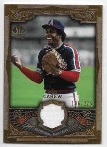 2006 SP LEGENDARY CUTS LEGENDARY MATERIALS GOLD PANTS #LMCW Rod Carew #106/225 - Picture 1 of 1