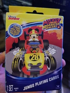 Carte da gioco Mickey and the Roadster Racers Jumbo nuove spedizione gratuita stesso giorno - Foto 1 di 2