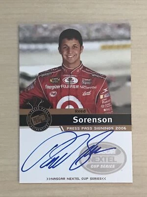 2006 Press Pass Signings Reed Sorenson Rookie RC - Image 1 of 2