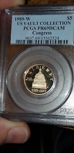 1986-W Liberty G$5 Gold Commemorative Graded by NGC  PF-69 Ultra Cameo 1/4 Oz UK