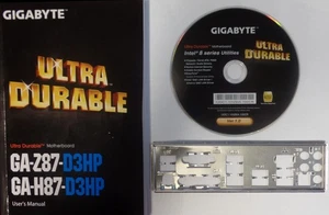 Gigabyte GA-Z87-D3HP Rev.1.0 Handbuch - Blende - Treiber CD #38863 - Afbeelding 1 van 1