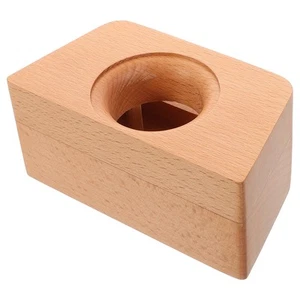 Mobile Phone Sound Amplifier Bracket Office Wooden Stand Holder Cell Speaker - Photo 1 sur 12