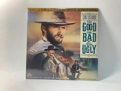 The Good The Bad and The Ugly Deluxe Edition Laserdisc STILL SEALED - Image 1 of 2