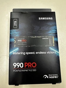 Samsung - 990 PRO 2TB Internal SSD PCle Gen 4x4 NVMe. BRAND NEW. - Photo 1/3