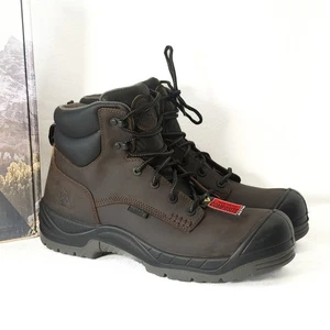 Rocky WorkSmart Composite Toe Waterproof Work Boots RKK0310 Brown size 11.5 M - Picture 1 of 6