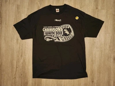 Camiseta De Colección Chicago White Sox Serie Mundial Talla XL 2005 Anillo Campeones Nueva Foto 1 de 4