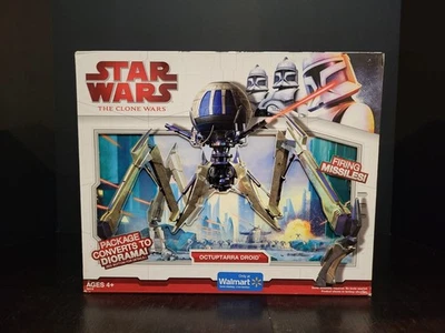 Droide Octuptarra Star Wars The Clone Wars TCW SIN USAR, EN CAJA NUEVO SIN USAR, EN CAJA Walmart SELLADO #2 Foto 1 de 4