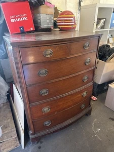 Antique Chest Of Draws , USA Airforce Base Supplied To Burtonwood , - Picture 1 of 9