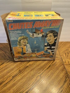 Vintage 1977 Gabriel Toys Chutes Away mit Box und Anleitung getestet funktioniert  - Bild 1 von 15