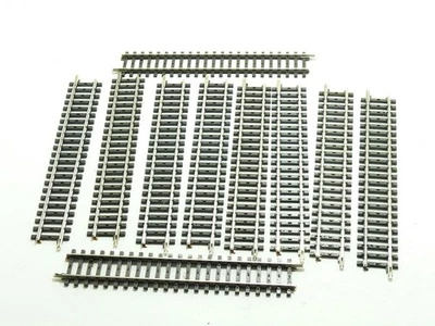 Märklin 2206 H0 K Track 10 Pieces Track Straight 168.9 mm.    full profile - Image 1 of 4