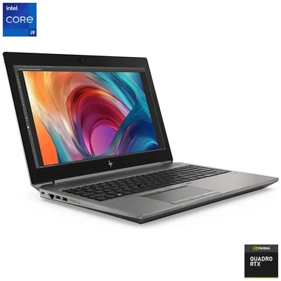 HP ZBook 15 G6 Laptop: Core i9-9880H, 32GB RAM 1TB, Quadro RTX 3000 Warranty VAT - Image 1 of 4