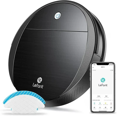 Lefant M213 Robot Vacuum Cleaner With Mop, 2200 Pa Strong Suction, Quiet Robotic - Image 1 of 4