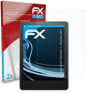 Protecteur d'écran atFoliX 2x pour Amazon Kindle Paperwhite (11 gén. 2021) clair - Photo 1/8