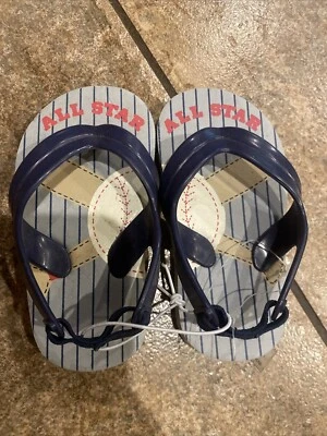 New Toys “R” Us Baseball Summer Sandals Baby 3/4  - Image 1 of 4