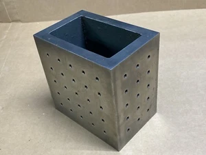 Challenge Machinery 4x6x6 Cast Iron Set Up Block Work Hold Parallel Tapped Holes - Picture 1 of 9