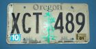 License Plate Oregon XTC 489 over 5 years expired