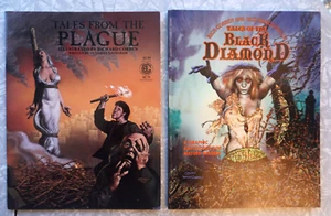 Tales of the Black Diamond 1993 Black Plague 1986 Richard Corben EXCELLENT! - Imagen 1 de 13