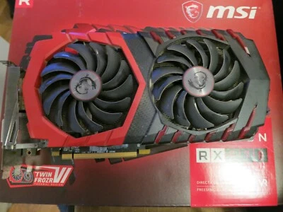 MSI RX 570 8GB GAMING X (Para repuestos/reparación) Foto 1 de 4