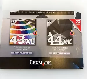 Lexmark 43XL & 44XL Ink Cartridges - Picture 1 of 7