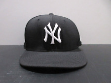 New York Yankees Hat Cap Fitted Boys 6 3/4 Blue New Era Baseball Kids Youth