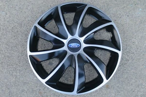 4 Alu-Design Radkappen in 16 Zoll "QUAD" silber/schwarz für Ford - Bild 1 von 2