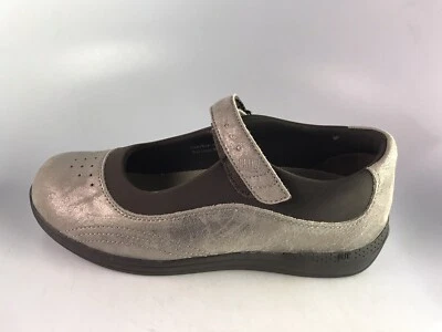 Drew Women's Rose- Dusty Pewter Leather Mary Jane Shoe Comforty Sz 9.5 M - Image 1 of 4