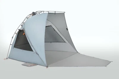 Strandmuschel Schnellaufbau Terra Nation Kau Kohu Plus rPET, blau, 4 Personen