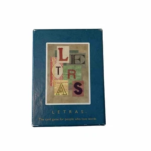 LETRAS The Card Game for People Who Love Words Grand Isle 1998 EUC - Picture 1 of 4