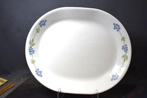Corelle Corning "Secret Garden" Servierplatte, 9,5" länglich, 2005, Vitrelle - Bild 1 von 6