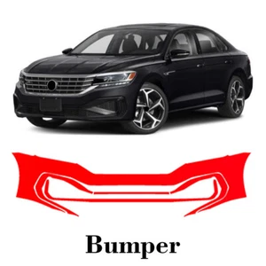 bumper PreCut PPF Paint Protection Film For Volkswagen Passat R-Line 2020-2022 - Picture 1 of 8