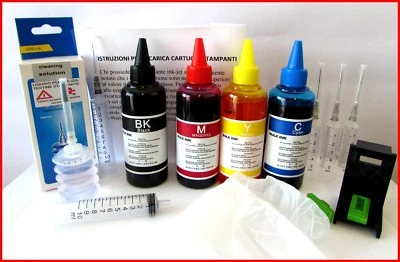 INKWORLD 428 ml Inchiostro Comp,Cartucce PG 560 e CL 561 Stampanti Canon PIXMA TS7450i