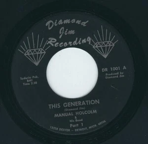 MI Soul / Funk - Manuel Holcolm DIAMOND JIM 1001 This generation Part 1&2 ♫ 1966 - Picture 1 of 2