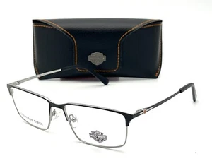 HARLEY DAVIDSON HD0914 002 Black Gunmetal / Demo Lens 58mm Eyeglasses - Picture 1 of 4