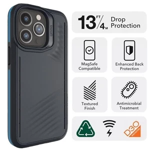 👉Para iPhone 13 y Pro Max OFICIAL ZAGG GEAR4 Funda protectora instantánea Magsafe de Vancouver - Imagen 1 de 12