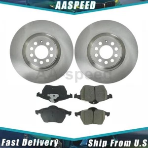 Front Disc Brake Rotors and Metallic Brake Pads For Audi S3 C-Tek 2000 - Foto 1 di 12