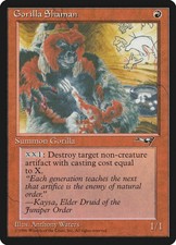 1X Gorilla Shaman Alliances NM Magic the Gathering MTG Card