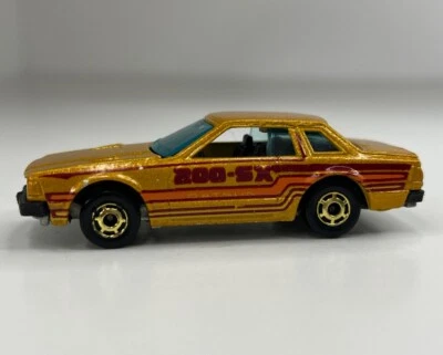 DATSUN 200SX - LLANTAS DORADAS VINTAGE 1981 VHTF HOT WHEELS BLACKWALLS / ¡Excelente estado! Foto 1 de 4