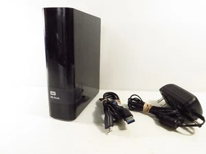 WD Western Digital My Book 2TB HDD external WDBFJK0020HBK-04 w/ AC Adapter & USB - Picture 1 of 6
