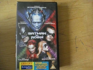 BATMAN AND ROBIN VHS - Picture 1 of 1