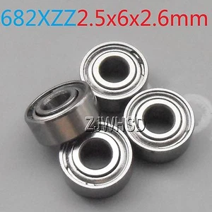 4pcs 682Xzz Sealed Bearing 2.5 x 6 x 2.6 mm for TAMIYA TRAXXAS LOSI RC Hobby DIY - Picture 1 of 1