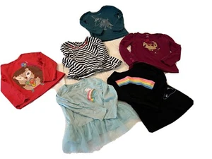 Gymboree Hannah Andersson Carters Girls size 4t long sleeve tops 6 Pieces Winter - Picture 1 of 6